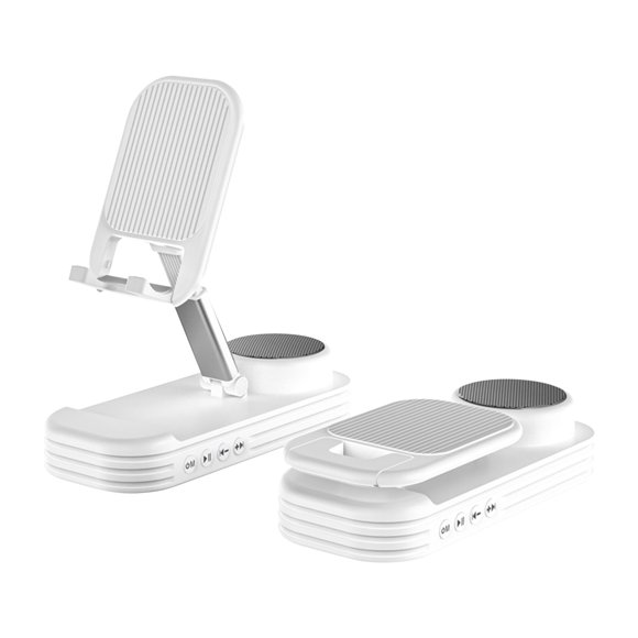 Chmadoxn Bluetooth Audio, Phone Lazy Person, Desktop Tablet Universal, Desktop Folding And Lifting Phone 1800Ah universal holder