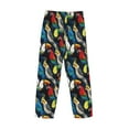 thumbnail image 3 of Lsque Parrot Print Men's Pajama Pants, Lounge Pant - Comfortable Home Wear,Elastic Waistband, Stylish Design-Large, 3 of 9