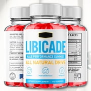 Libicade Gummies Advanced Formula All Natural Vitamin Supplement 120 Gummies