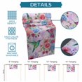 thumbnail image 6 of Colorful Spring Floral Table Runner 90 Inches, Watercolor Birds Farmhouse Art Bed Runner Dresser Scarves Tabletop for Indoor Outdoor Parties/Ceremony/Banquet, 13" x 90", 6 of 9