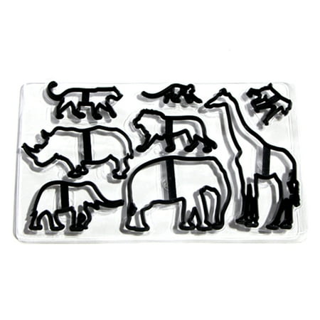 

Cartoon Sugar Cookie Pie Crust Cutters Forest Animal Shape Bakeware Baking 8 PCS