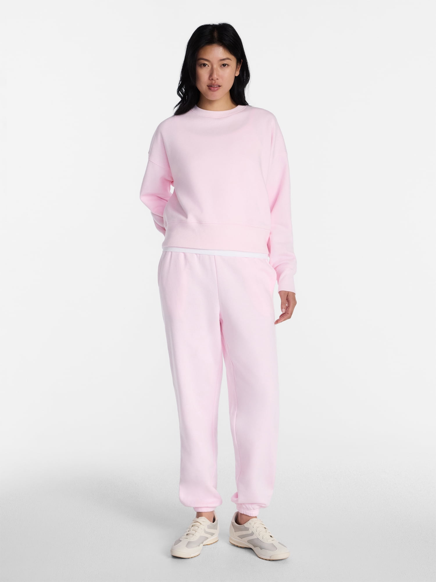 No Boundaries Soft Fleece Joggers, 29'' Inseam, Women's XXS-4X