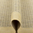 thumbnail image 5 of Well Woven Woden Bright Yellow Indoor/Outdoor Solid Color Border Area Rug (7'10" x 9'10"), 5 of 10