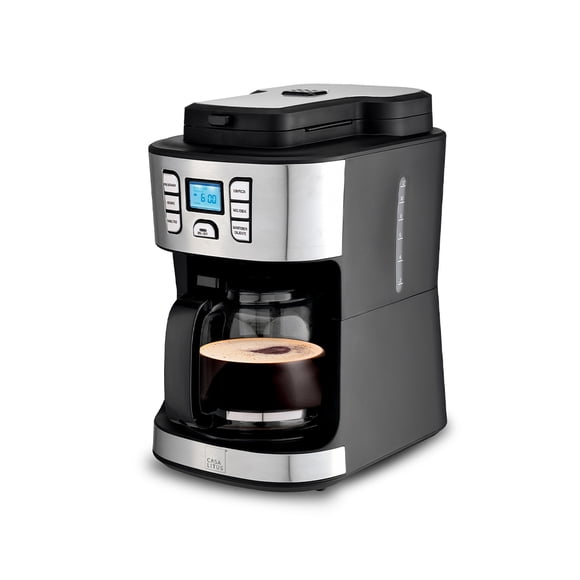 Cafetera con Molino Integrado CASA LITUS  Automática Programable 12 Tazas