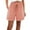 Pink, variant on Besolor Womens Summer Bermuda Shorts Casual Elastic Waist Drawstring Plus Size Rolled Hem Beach Shorts with Pockets