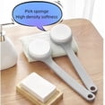 thumbnail image 5 of Aplicador de loción para la espalda Cepillo de lavado para baño y ducha Esponja suave Lavadora Cepillo para exfoliar la piel Cepillado para baño Fácil autoaplicación de gel de baño para ducha Crema para la piel Protector solar brillar Electrónica, 5 of 5