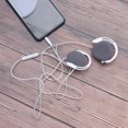 thumbnail image 3 of OULII Écouteurs Filaires de Rentrée Scolaire TPE Blanc sur-Oreille 1 Paire, 3 of 8