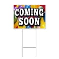 thumbnail image 1 of Coming Soon (18" x 24") Yard Sign, Includes Metal Step Stake, 1 of 6