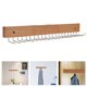 thumbnail image 5 of GOOHOCHY 2 percheros de madera para corbatas y cinturones, para colgar en la pared del armario, organizador de corbatas, ahorra espacio en el dormitorio y el baño., 5 of 8