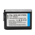 thumbnail image 2 of Batería de iones de litio NP FW50, batería inteligente de repuesto de 1080mAh para cámara A6000 A6400 A7m2 A6300 A6100 A5100 Zve10, 2 of 8