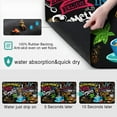 thumbnail image 3 of 2 Pack Dish Drying Mat Drying Mat for Kitchen Counter, Coffee Mat Coffee Maker Mat Dish Drying Mats for Kitchen Counter 19.5x12Inch Dish Drying Pad Ultra Absorbent and Non-Slip Coffee Machine Mat, 3 of 6