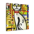 thumbnail image 2 of Cat in the Garden - Canvas, 2 of 10