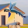 thumbnail image 3 of Wzzjkit Outdoor Wooden Parrots Windmill Decorative Figurine, 3 of 6