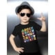 thumbnail image 3 of Camiseta de manga corta para niño y niña con alfabeto colorido e ilustraciones de animales - Beige, ropa informal de verano, cuello redondo, algodón suave, camisetas bonitas, 3 of 7