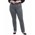 thumbnail image 3 of NYDJ womens  Plus Marilyn Vine Leaf Straight Leg Jean, 22W, 3 of 4
