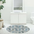 thumbnail image 1 of Non-slip Foot Mat Marble Pattern Chair Mat, Sitting Pad, Bathroom For Laundry Apartment Kitchen Entry Way, 1 of 8