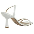 thumbnail image 3 of Delicious Women Heels Ankle Strap Open Toe Strappy Tie Leg Design OPAL-S White Cream Patent 7.5, 3 of 3