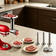 Metal Food Meat Grinder Attachment for KitchenAid Stand Mixers
