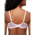 thumbnail image 3 of Deyllo Women's Lace Push Up Padded Plunge Add Cups Underwire Lift Up Bra,Light Pink 36C, 3 of 3