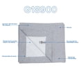 thumbnail image 2 of Manta polar Gildan Heavy Blend G18900 Sport Grey 127 x 152 cm, 2 of 5