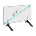 thumbnail image 3 of Soporte Universal para TV, Base para TV Lcd Samsung Vizio Sony de 32-65 pulgadas, no para Lg Tv, soporte de mesa negro para TV, 2 uds., 3 of 5