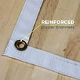 thumbnail image 2 of Clear See-Through PVC Vinyl Tarp Panels Fire Retardant (Choose Size) (18' x 30'), 2 of 4