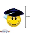 thumbnail image 4 of PMU 31" Congrats Neon Grad Balloon – Graduation Party Foil Balloon Decoration for School, College & Graduation Celebration Events, 4 of 7