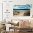 thumbnail image 5 of Elephant Stock Beach Favorite Spot Wall Art - Horizontal Canvas Wall Art - Living Room Wall Decor - Beach Canvas - Beige And Blue Decor By Sally Swatland - 39" x 26", 5 of 8
