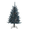 thumbnail image 2 of Sterling 4 ft. Pre Lit Clear UL Dark Blue Tuscany Tinsel Tree, 2 of 4
