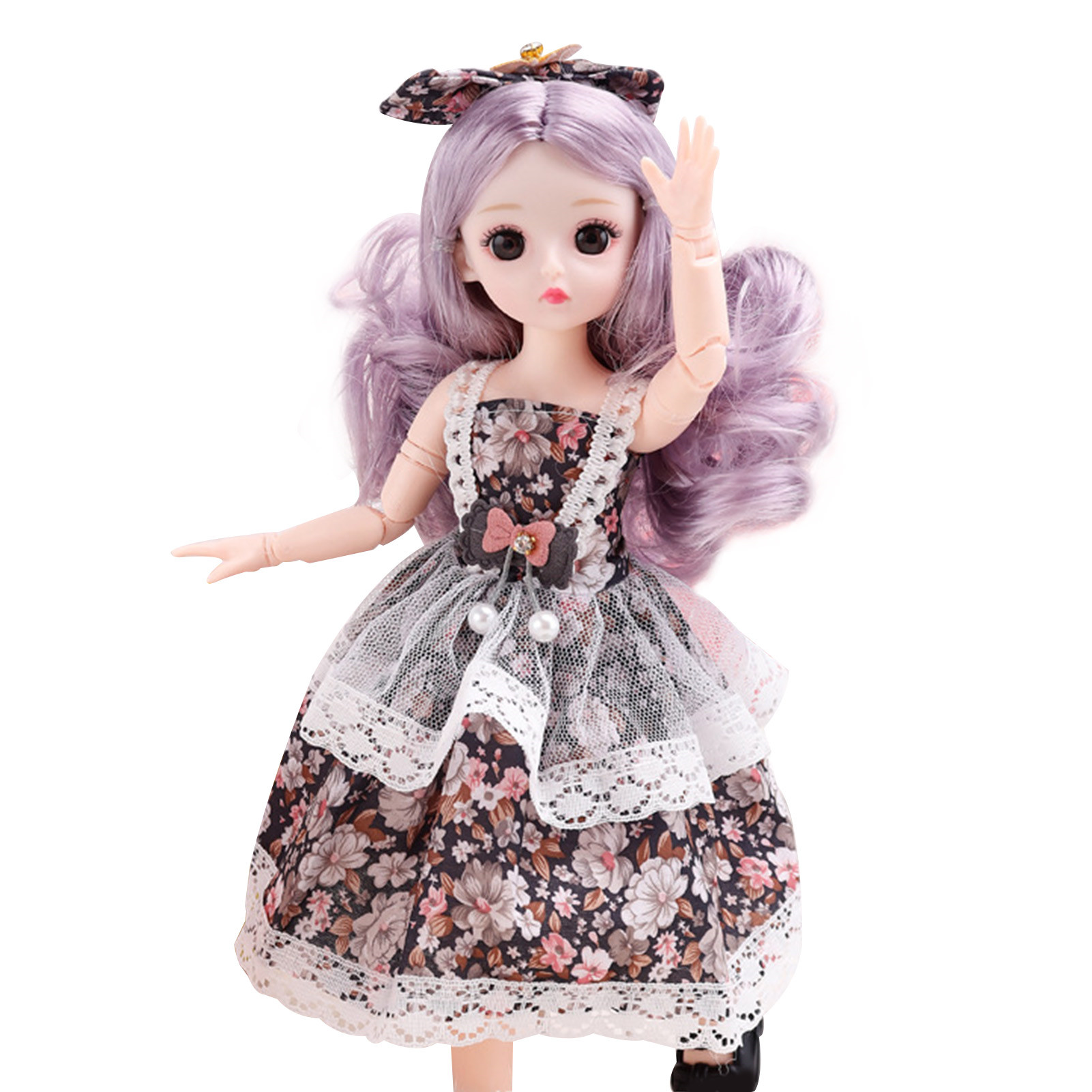 Details about  / 30cm BJD Dolls Cute Little Girl Dolls Dressed Princess DIY Toys Girls Gift