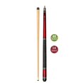 thumbnail image 2 of ASKA L9 Dark Red 48" Short Pool Cue Stick - 14oz Canadian Maple, Irish Linen Wrap, 2-Piece, 2 of 5