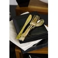 thumbnail image 3 of Lillian Polished Gold Combo Cutlery Box 160 Ct, 3 of 5