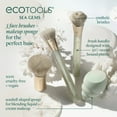 thumbnail image 3 of EcoTools Sea Gems Face Makeup Brush & Makeup Sponge 4 Piece Set, 3 of 14