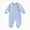 D325-Blue, variant on Baby Newborn Romper ClothesCotton Infant Newborn Girl Outfit Fly Sleeve Romper Infant Summer Baby Clothes 3-6 Months