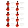 thumbnail image 2 of Chicken Water Cup, Red Automatic Poultry Waterer Kit  for Ducks, 2 of 7