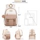 thumbnail image 3 of Mochila WINDARS School para niñas adolescentes para portátil de 15,6 pulgadas, color caqui, 3 of 7