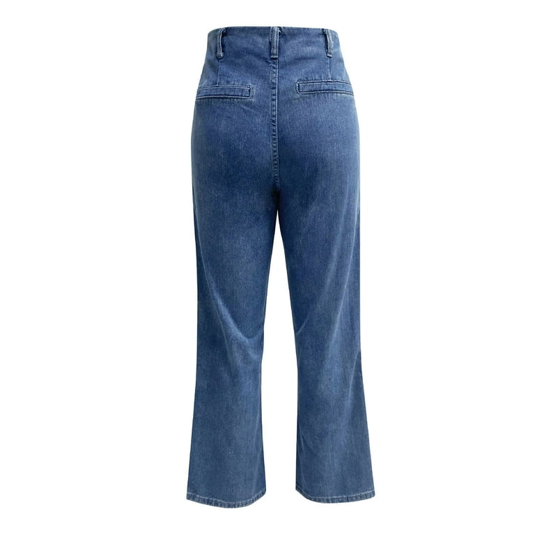 Pantalon Mujer Seasonal Denim Wide Leg