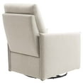 thumbnail image 4 of Modway Etta Upholstered Polyester Fabric Lounge Chair in Oatmeal, 4 of 9