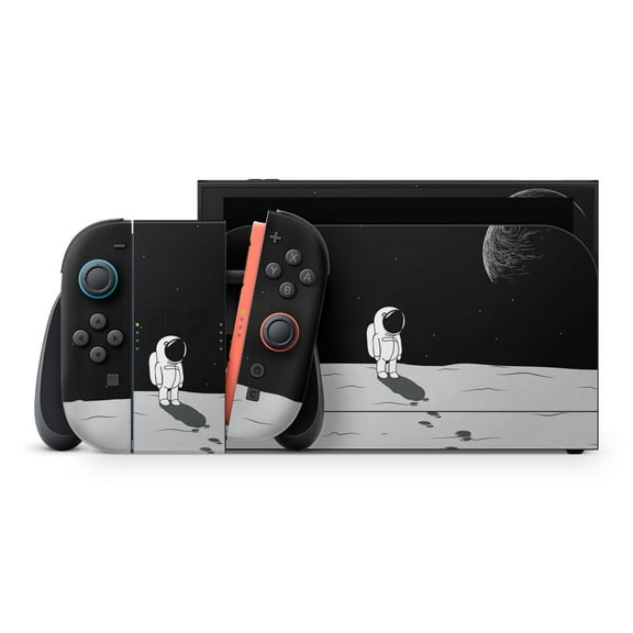 DesignSkinz Cute Cartoon Astronaut in Space V1 Full-Body Skin Decal Wrap Cover for Nintendo Switch 2