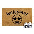 thumbnail image 1 of Welcome! (Emoji) Doormat, 1 of 4