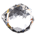 thumbnail image 4 of 6 Pcs 40MM Feng Shui Pendentif Boule de Cristal Facetté (Transparent), 4 of 7