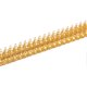 thumbnail image 3 of 100Pcs Double Loop Wire Binding Spine 20 Sheet Capacity 3:1 Pitch 34 Loop 6.4mm Diameter Set Kit for A4 Paper Gold, 3 of 5