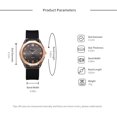 thumbnail image 2 of Rbaofujie Smart Watch for Women Rinnandy Sleek Fashion With Strap Dial Women's Quartz Watch Gift Watch Smart Watch for Men Red, 2 of 2
