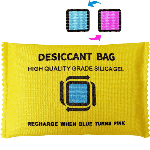 Livease 200g Rechargeable Desiccant Packets for Storage, Silica Gel Packs, Moisture Absorbing Bag