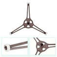 thumbnail image 4 of CHUANK microwave turntable Microwave Glass Plate Rotating Roller Ring Support 6.3”X6.3”X0.55”, 4 of 10