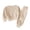 Beige, variant on Afuyipoi Kids Waffle Knit Long Sleeve Sweatshirt and Pants 2-Piece Activewear Set 1-11Y Pink Size 10