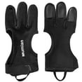 thumbnail image 2 of Archery Gloves, Shooting Hunting Leather Three Finger Protector, Archery Protective Gear Accessories, 2 of 6