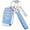 A:blue, variant on Key Fob Cover Compatible with Fit for Toyota Grand Highlander Camry Corolla Tundra Prius Venza Tacoma 4Runner RAV4 Land Cruiser Crown Sienna Keychain Case Holder Protector,A:black