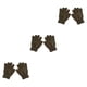 thumbnail image 1 of Guantes cómodos de punto Qarigey 1 par de guantes para niños Color sólido invierno verde, 1 of 6