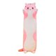 thumbnail image 1 of Almohada larga de peluche suave con forma de gato de dibujos animados, almohada de cuello con forma de animal realista, juguete de peluche, 1 of 5